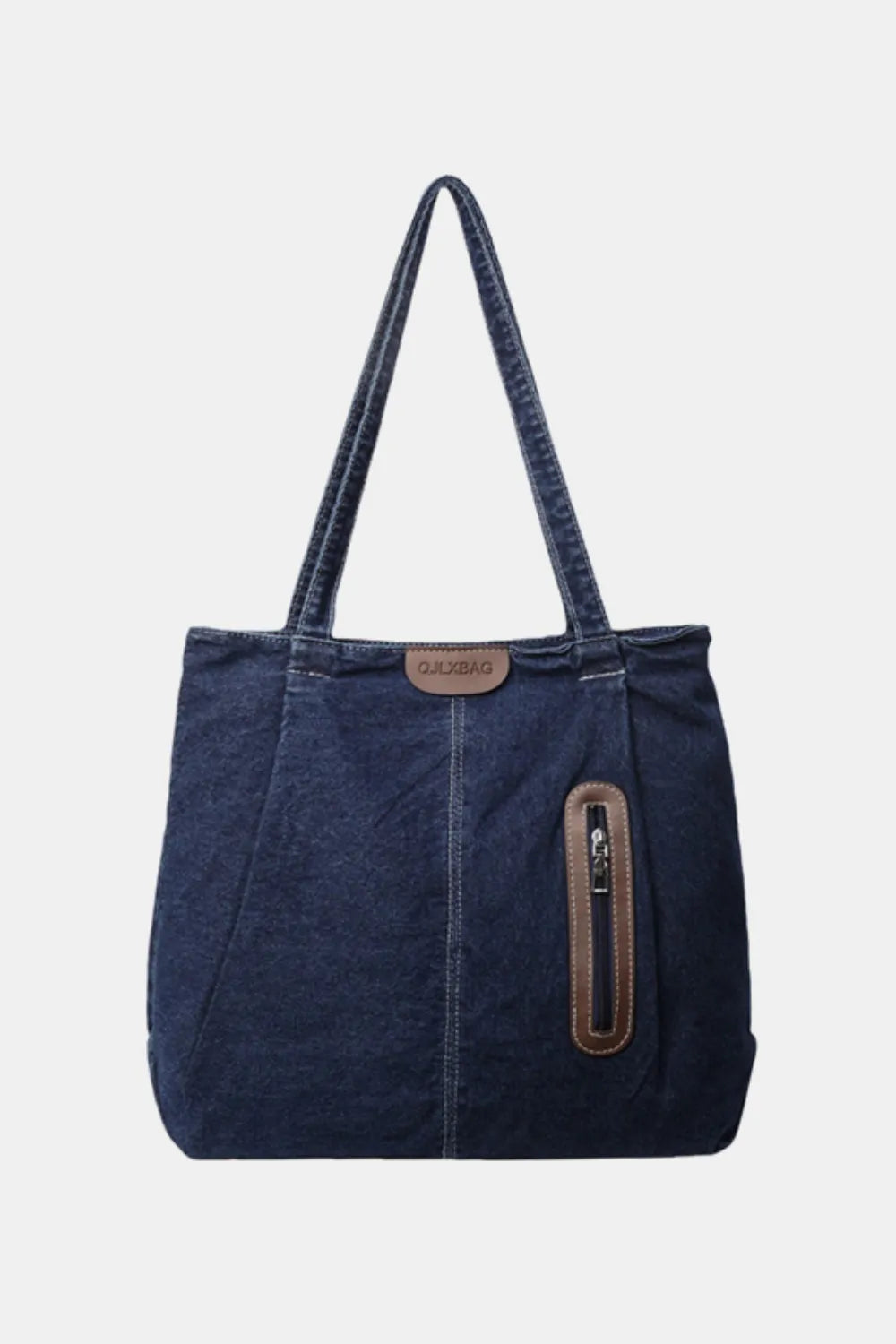 Medium Denim Tote Bag - Premium  from Trendsi - Just $20.47! Shop now at Craftklart.store