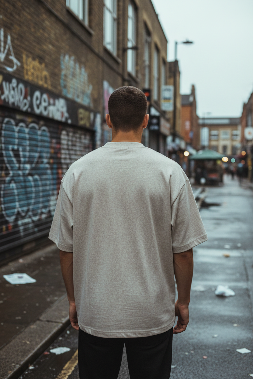 Craftklart Heavyweight Boxy T-Shirt — Oversized Drop Shoulder