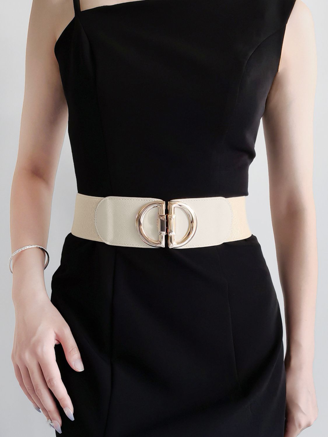 D Buckle Elastic Belt - Premium Belt from Trendsi - Just $8.79! Shop now at Craftklart.store