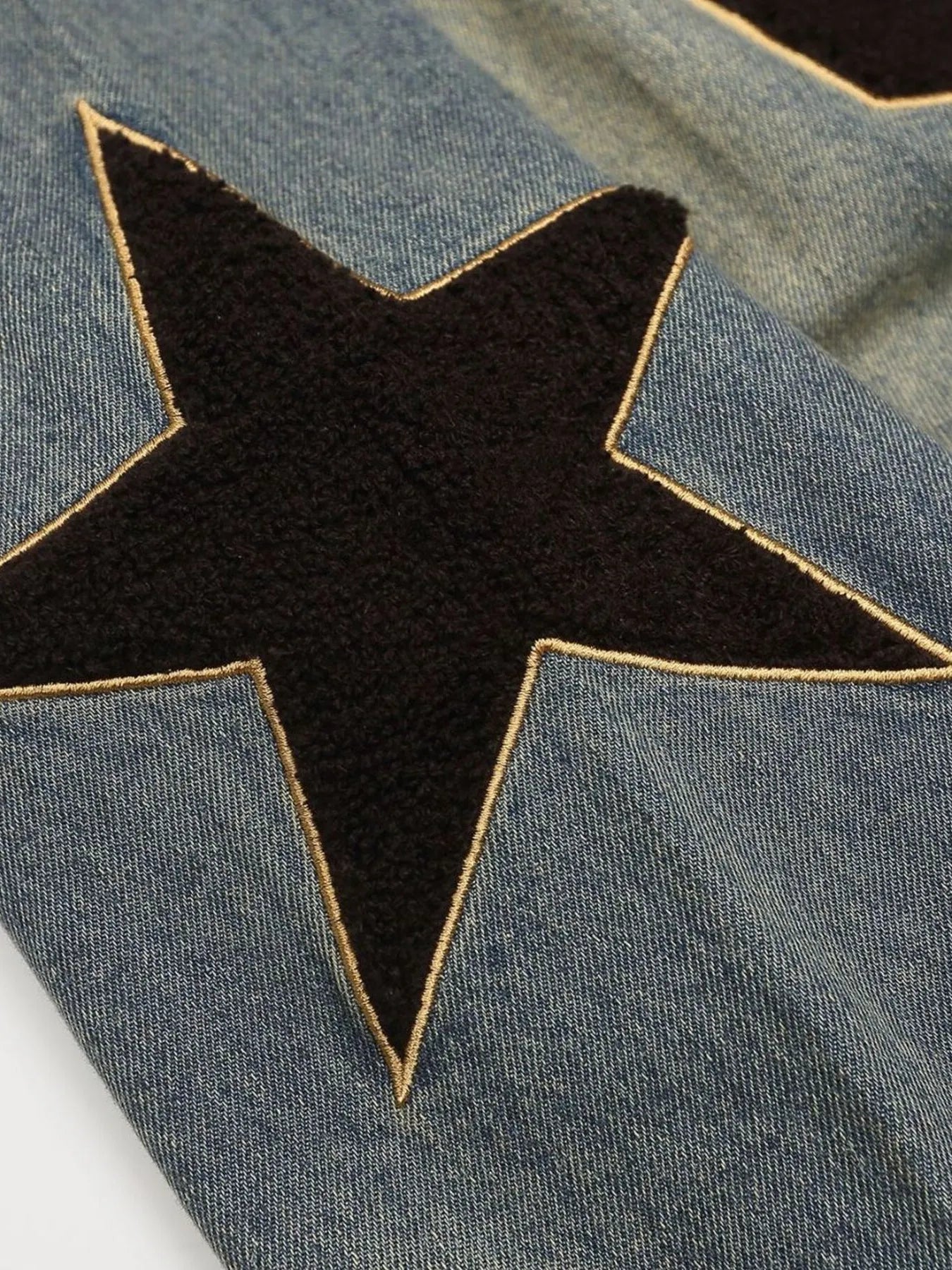 Men's Washed Denim Sports Jersey Sweatshirt - Premium Sweater from Trendsi - Just $83.02! Shop now at Craftklart.store