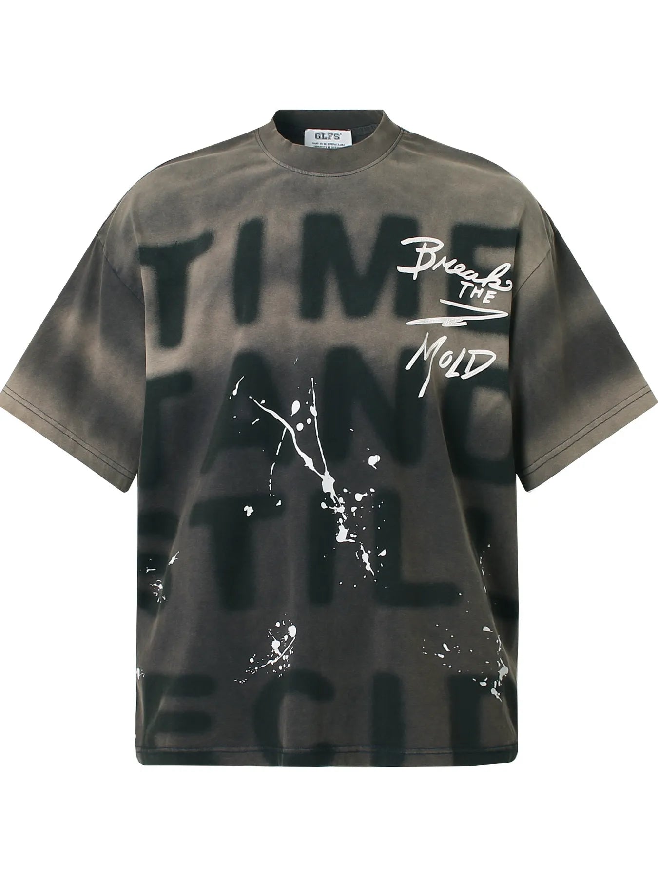 Men's Graffiti Style Oversized T-Shirt - Premium T-Shirt from Trendsi - Just $38.13! Shop now at Craftklart.store