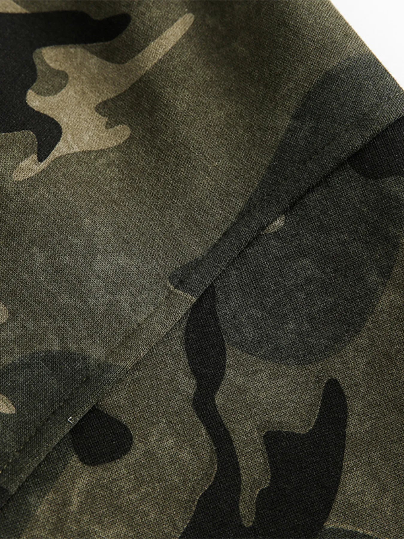 Men's Oversized Camouflage Heart Hoodie - Premium Hoodie from Trendsi - Just $77.48! Shop now at Craftklart.store