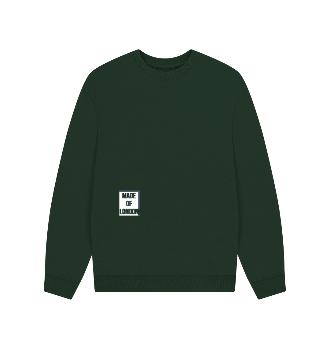 Evergreen Printed Sweater Front