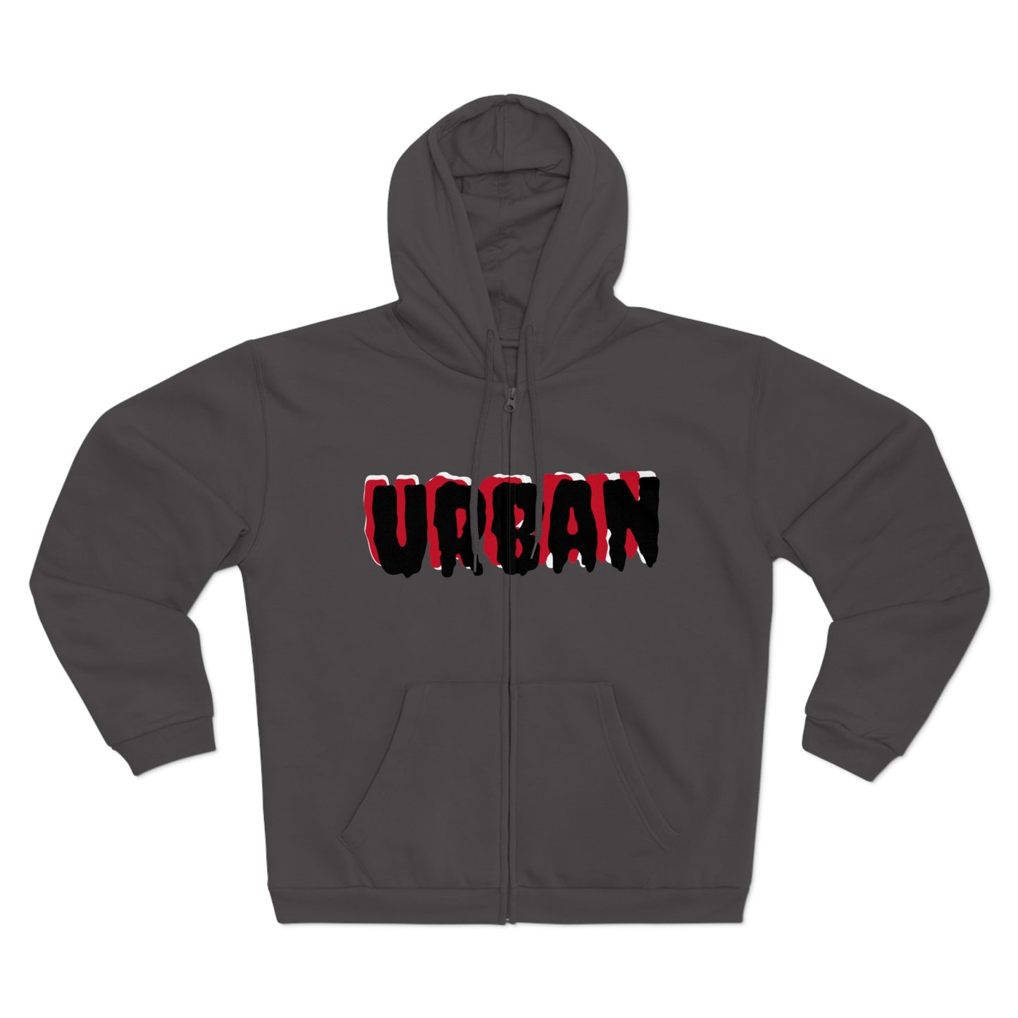 Urban Street Unisex Hooded Zip Sweatshirt - Premium Hoodie from Craftklart.store - Just $44.10! Shop now at Craftklart.store
