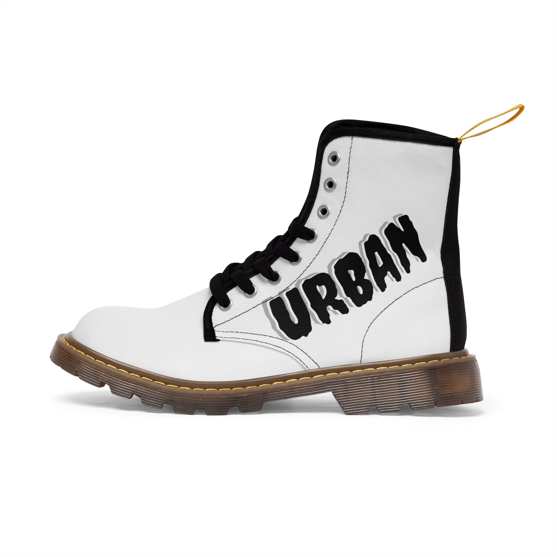 Men's  White Urban Canvas Boots - Premium Boots from Craftklart.store - Just $79.99! Shop now at Craftklart.store