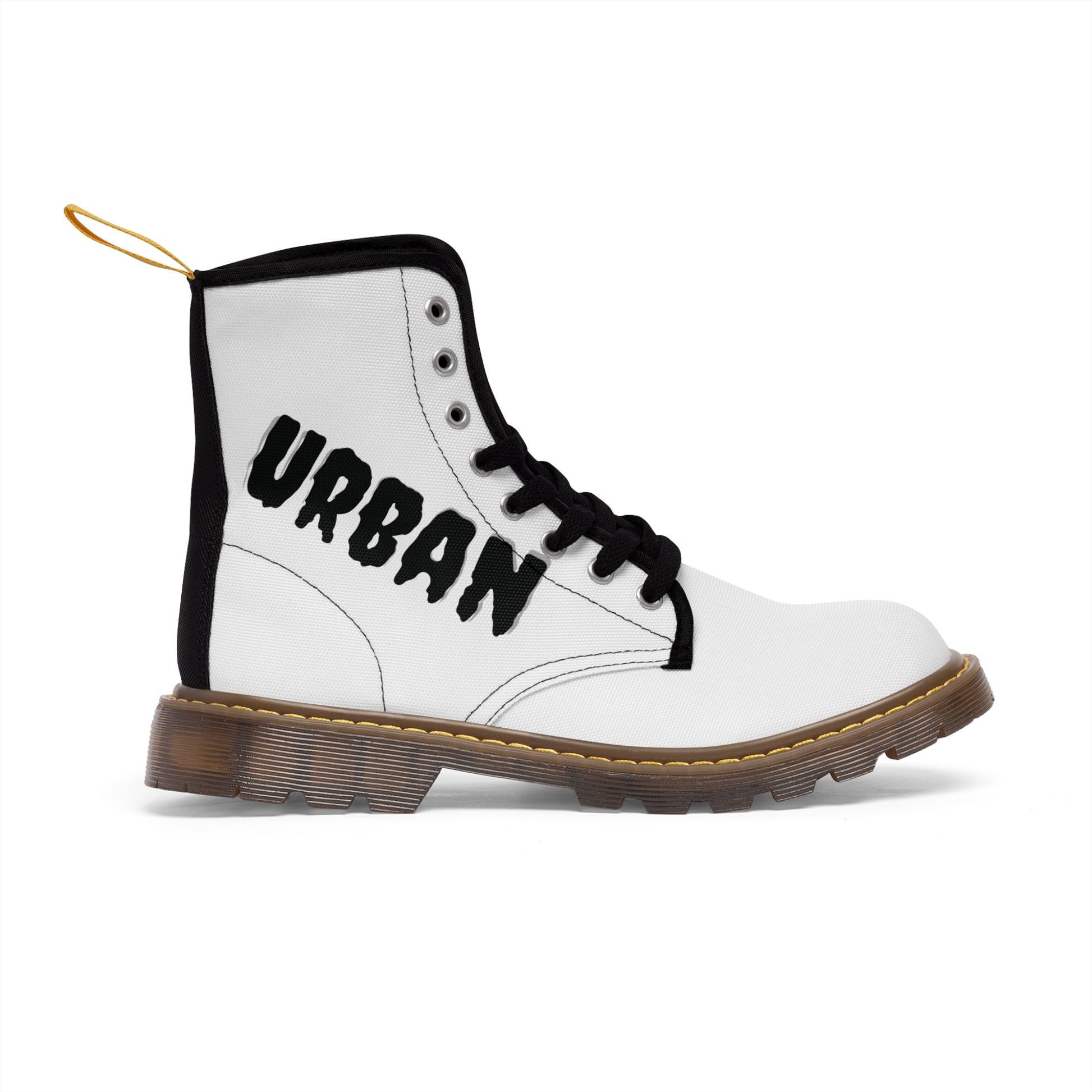 Men's  White Urban Canvas Boots - Premium Boots from Craftklart.store - Just $79.99! Shop now at Craftklart.store