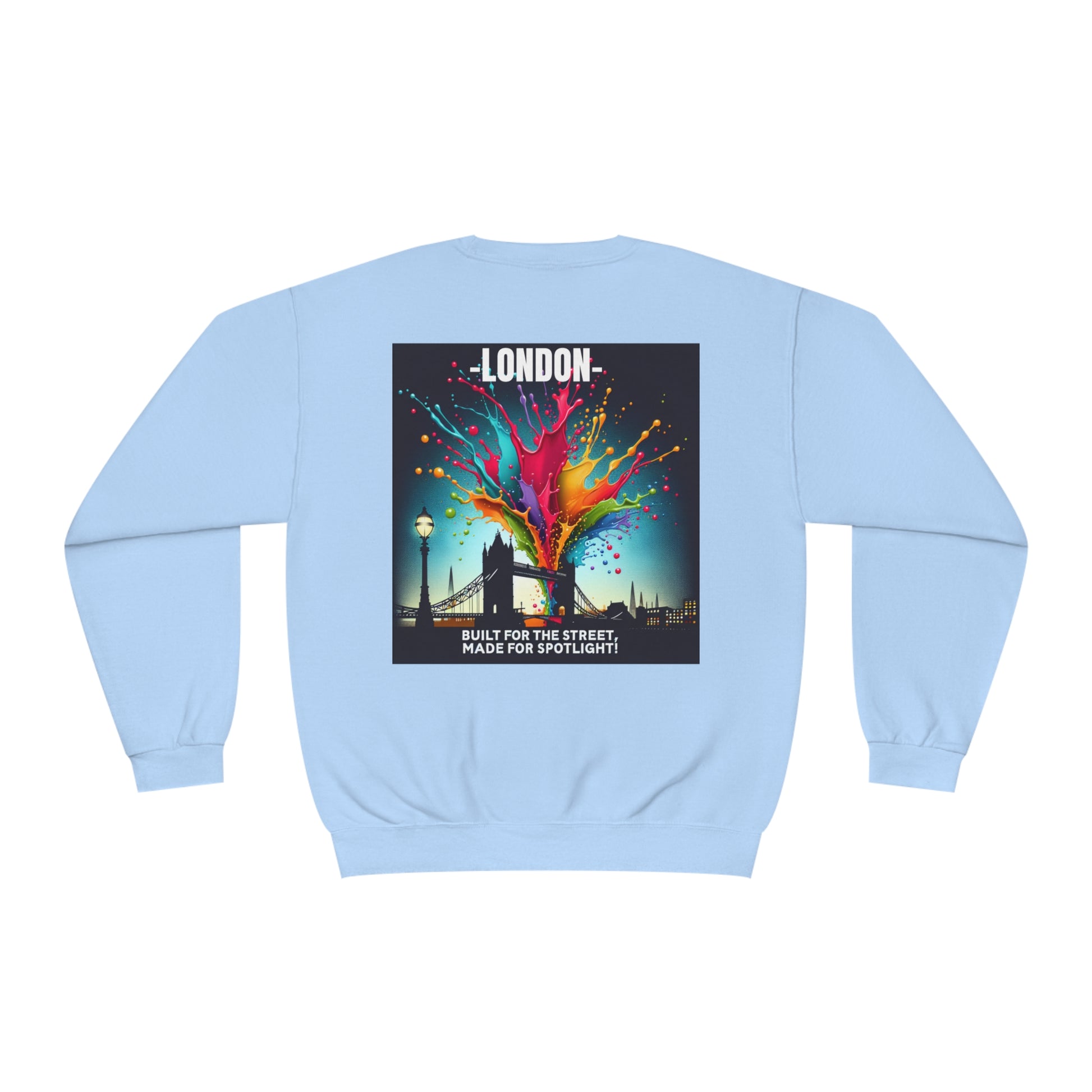 CKL London Print Sweatshirt - Premium Sweatshirt from Printify - Just $32.46! Shop now at Craftklart.store