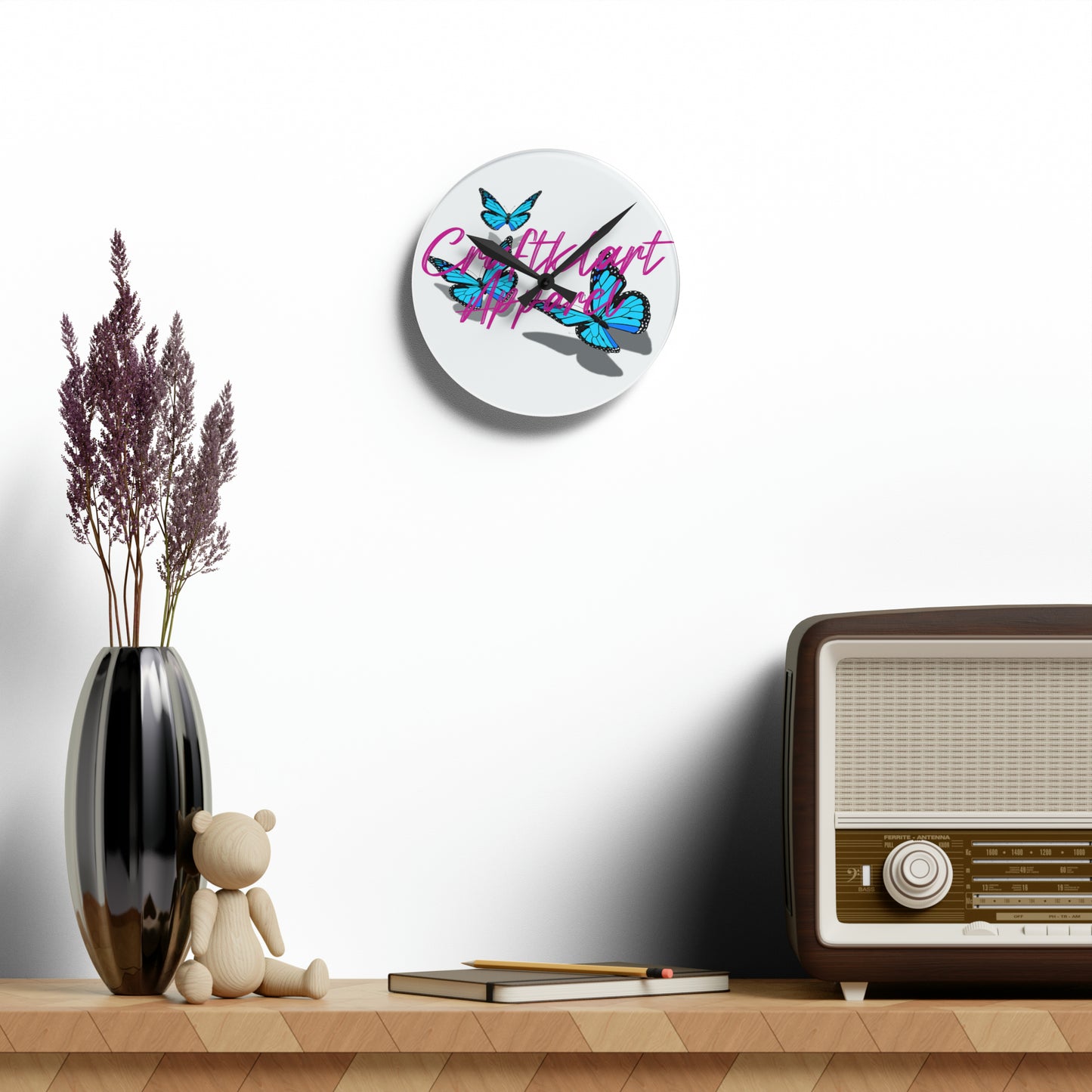 acrylic clocks