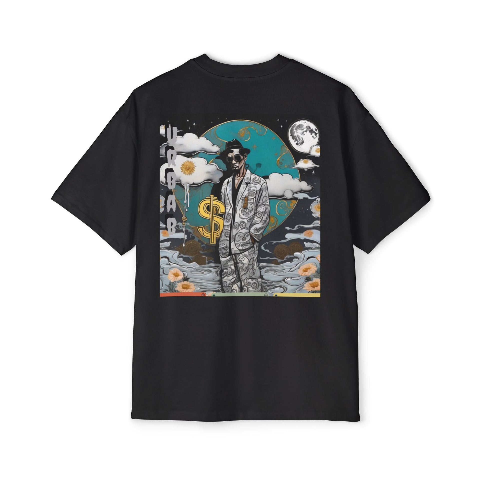 Urban Dollar Men's Heavy Oversized Tee - Premium T-Shirt from Craftklart.store - Just $33.73! Shop now at Craftklart.store