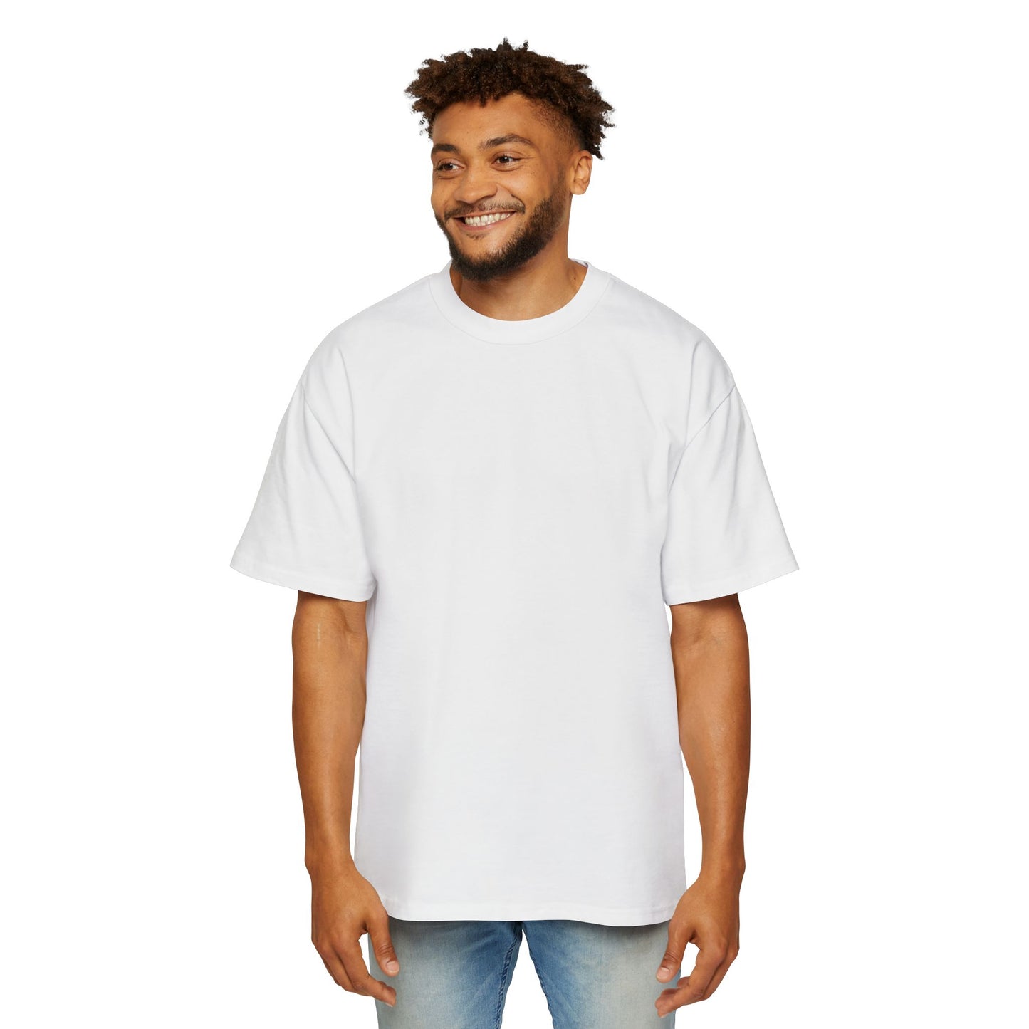 Urban Men's Heavy Oversized Tee - Premium T-Shirt from Craftklart.store - Just $33.73! Shop now at Craftklart.store