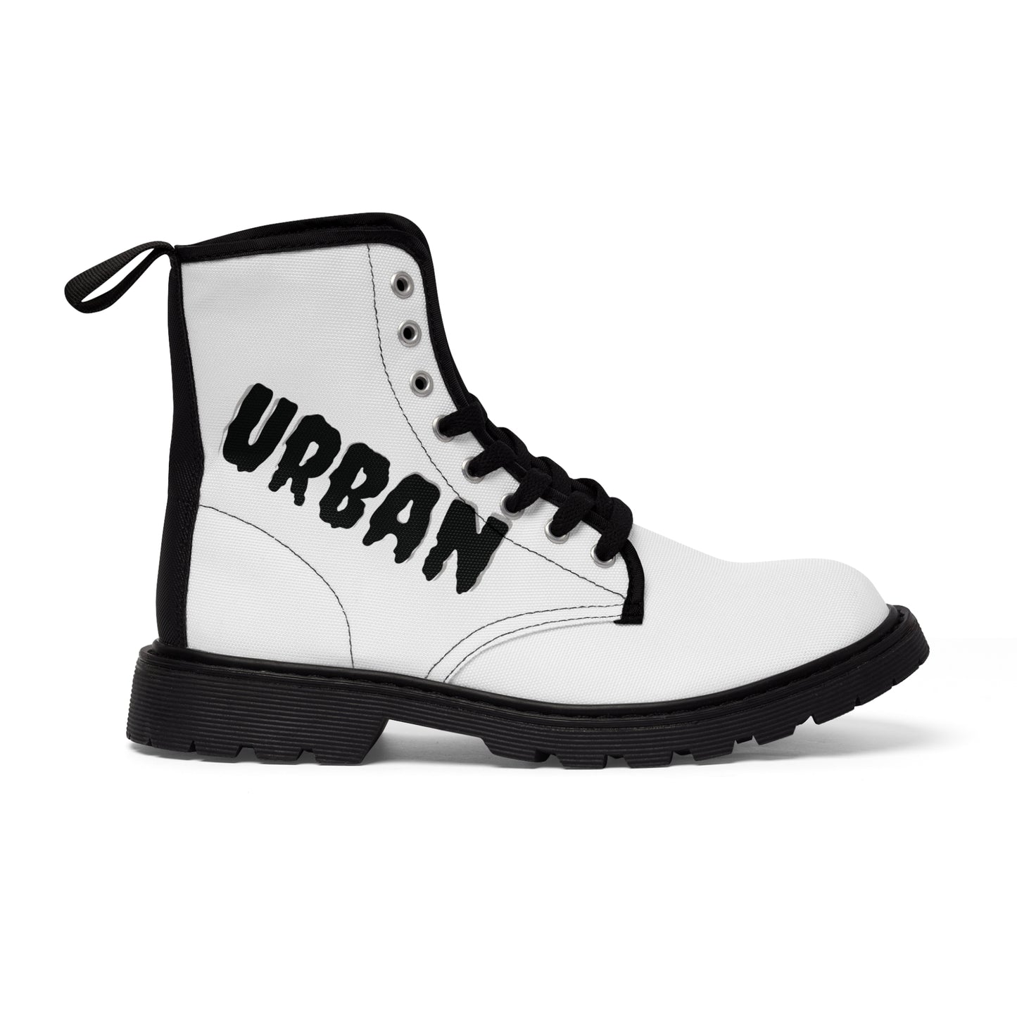 Men's  White Urban Canvas Boots - Premium Boots from Craftklart.store - Just $79.99! Shop now at Craftklart.store