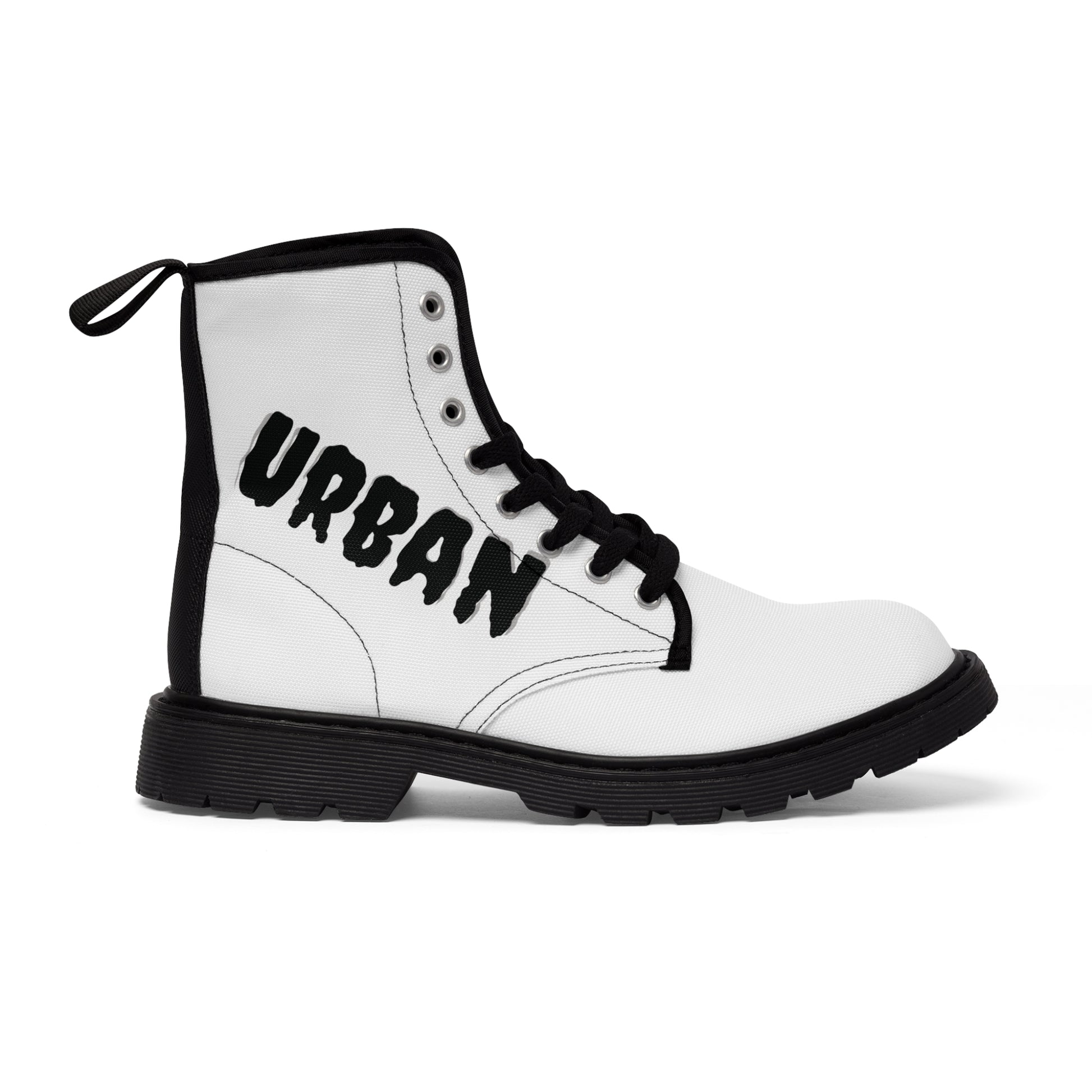 Men's  White Urban Canvas Boots - Premium Boots from Craftklart.store - Just $79.99! Shop now at Craftklart.store