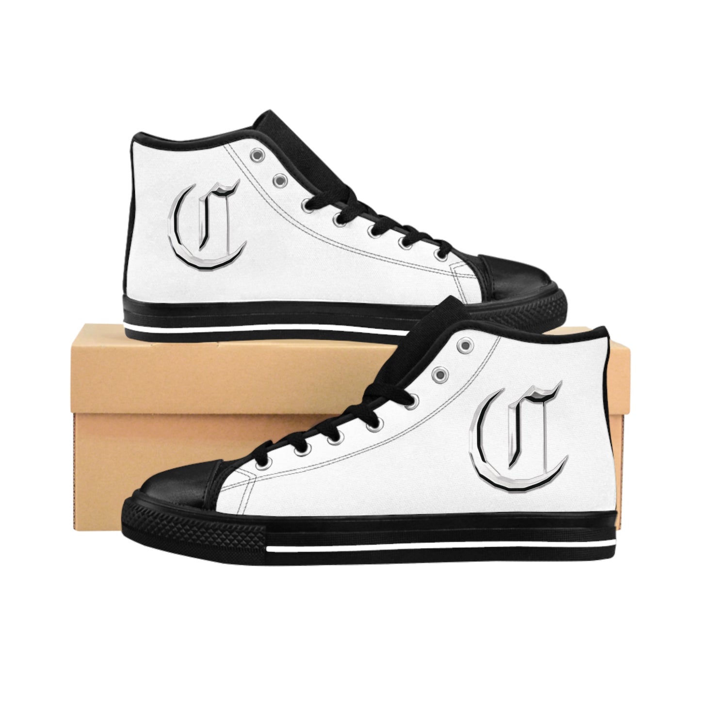 Stylish Classic Sneakers for CKL Men - Casual Streetwear - Premium High Tops from Printify - Just $59! Shop now at Craftklart.store