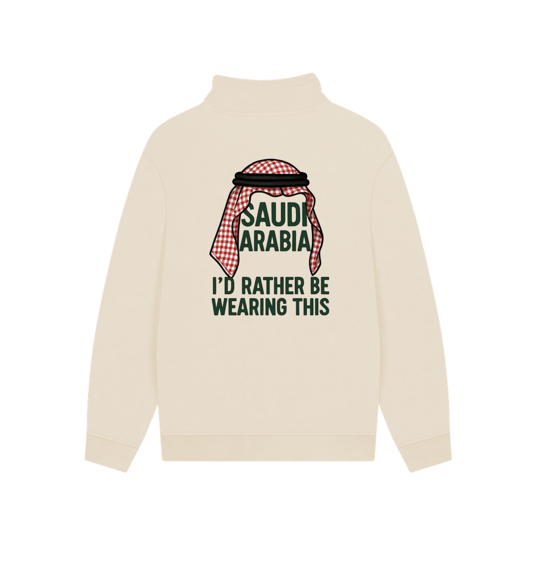 Oat Printed Sweater Back