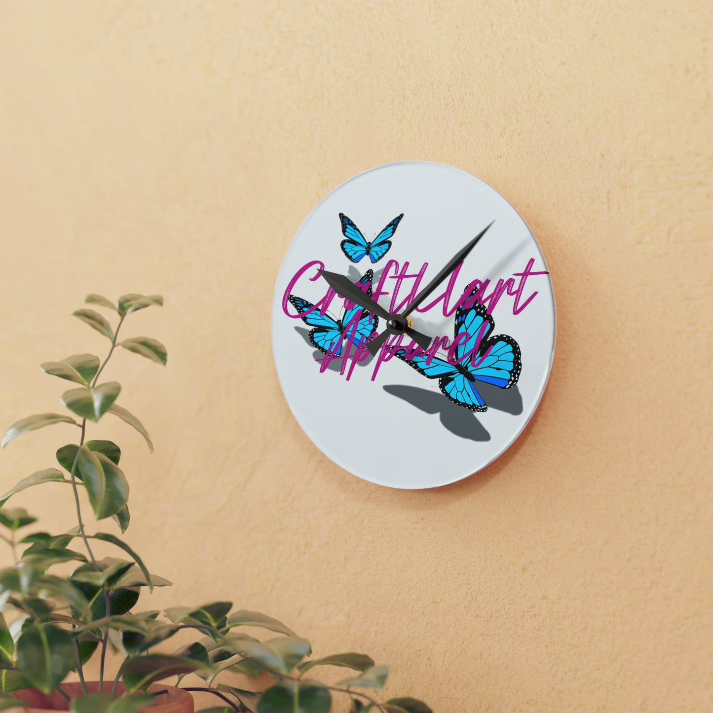 acrylic clocks