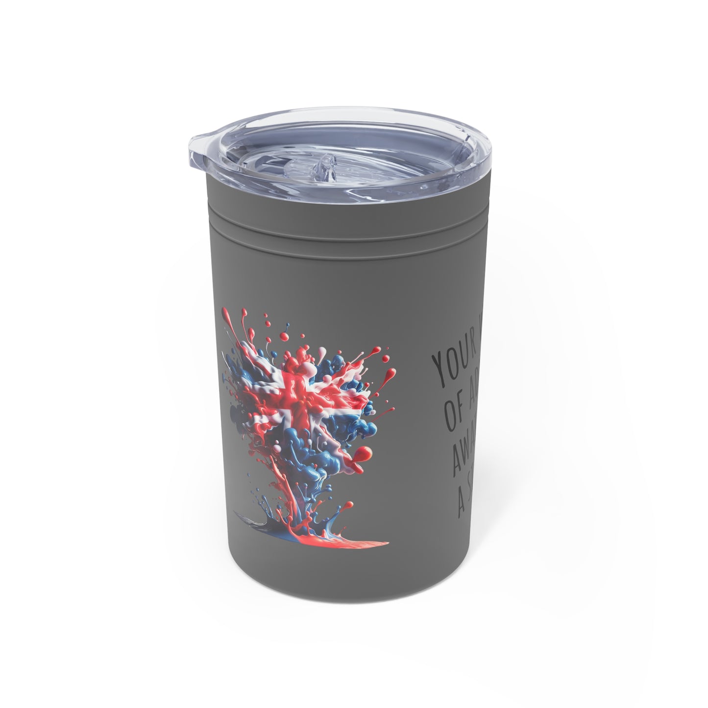 Adventure Awaits Vacuum Insulated Tumbler - 11oz, Travel Mug with Inspirational Quote - Premium Mug from Printify - Just $22.08! Shop now at Craftklart.store