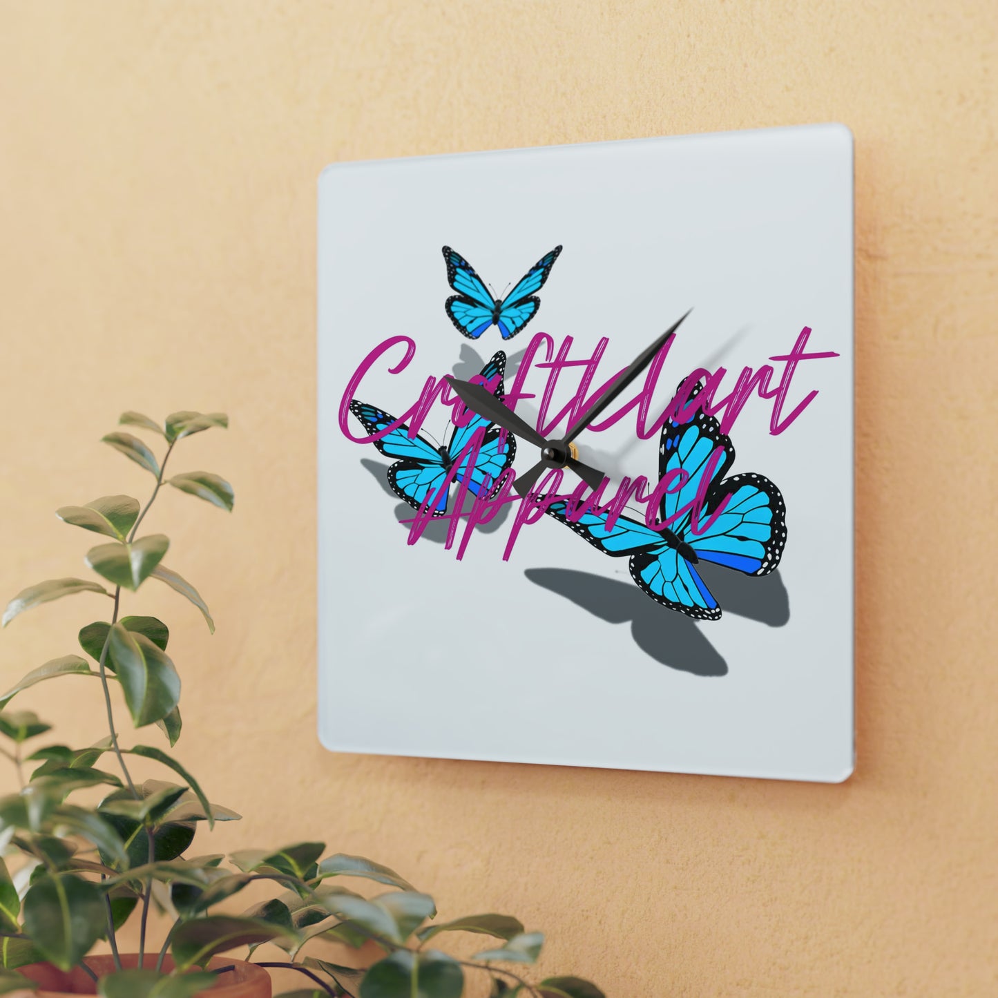 acrylic clocks