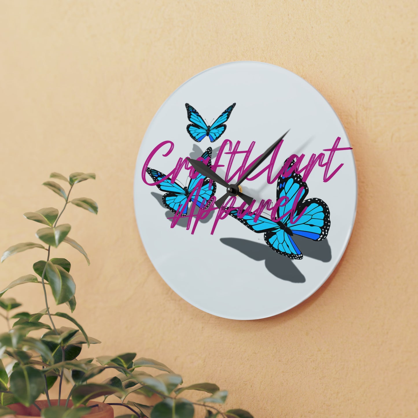 acrylic clocks