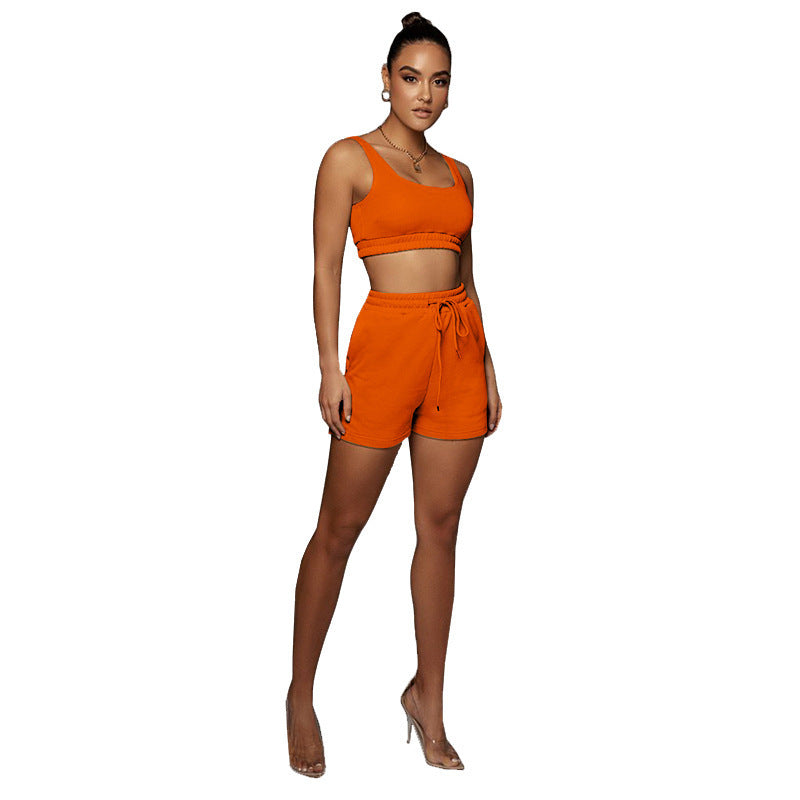 Gym Wear Ladies Tracksuits Summer Wholesale Sweat Suits Hot Sale Sexy Outfits For Women - Craftklart.store