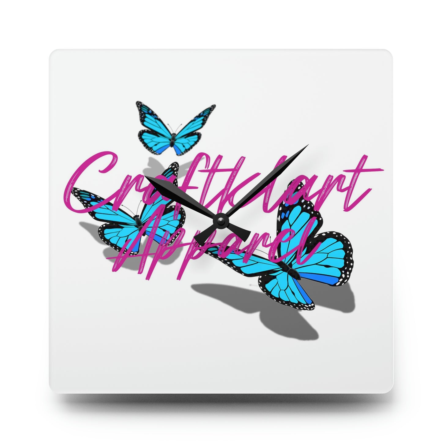 acrylic clocks