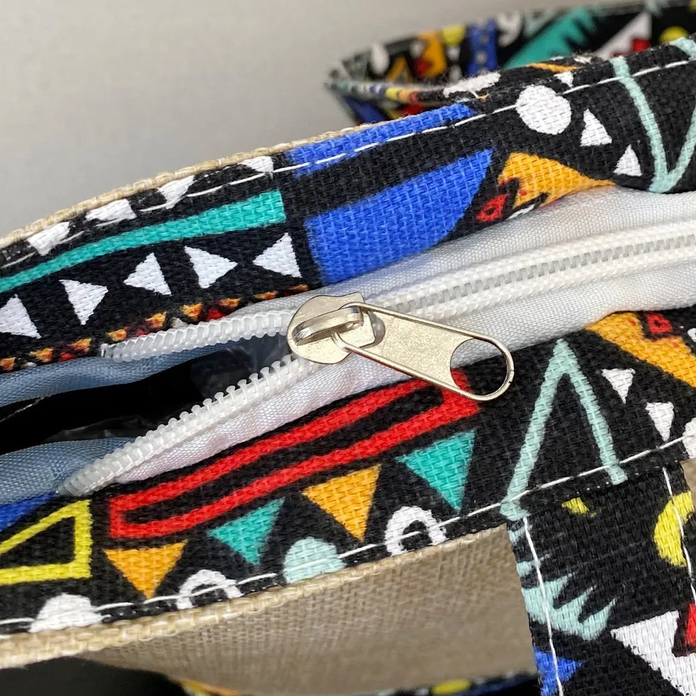 Geometric Medium Tote Bag - Premium from Trendsi - Just $9.18! Shop now at Craftklart.store
