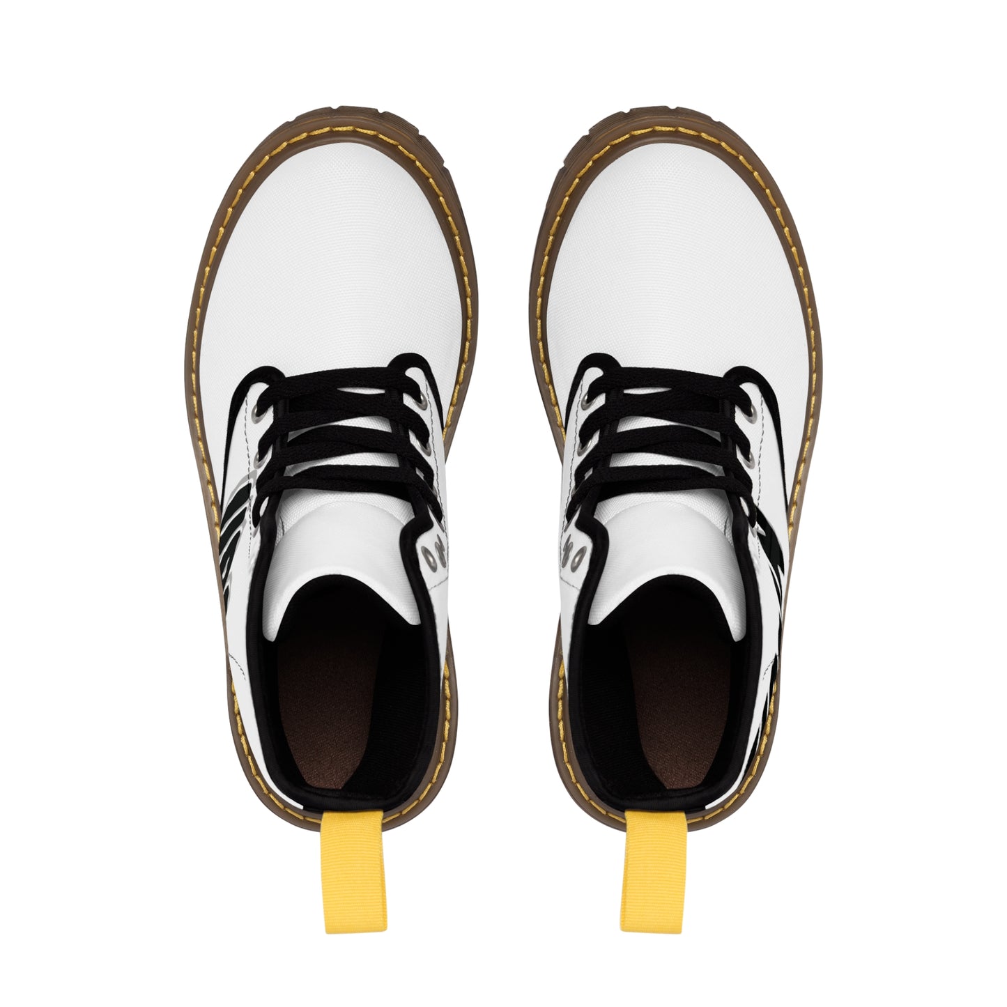 Men's  White Urban Canvas Boots - Premium Boots from Craftklart.store - Just $79.99! Shop now at Craftklart.store