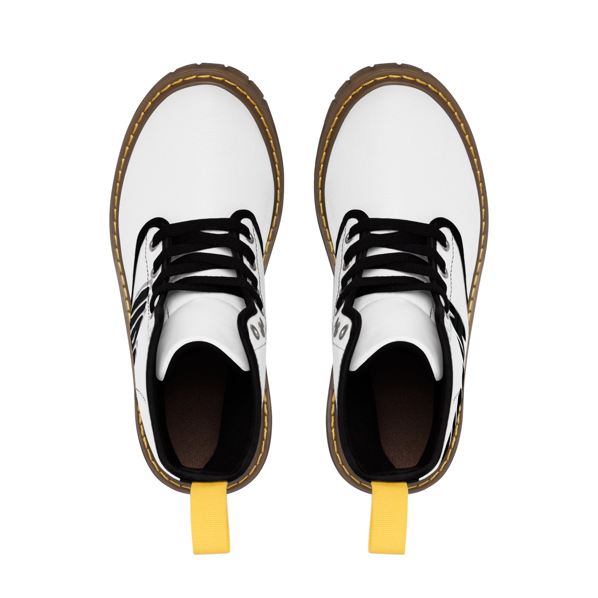 Men's  White Urban Canvas Boots - Premium Boots from Craftklart.store - Just $79.99! Shop now at Craftklart.store