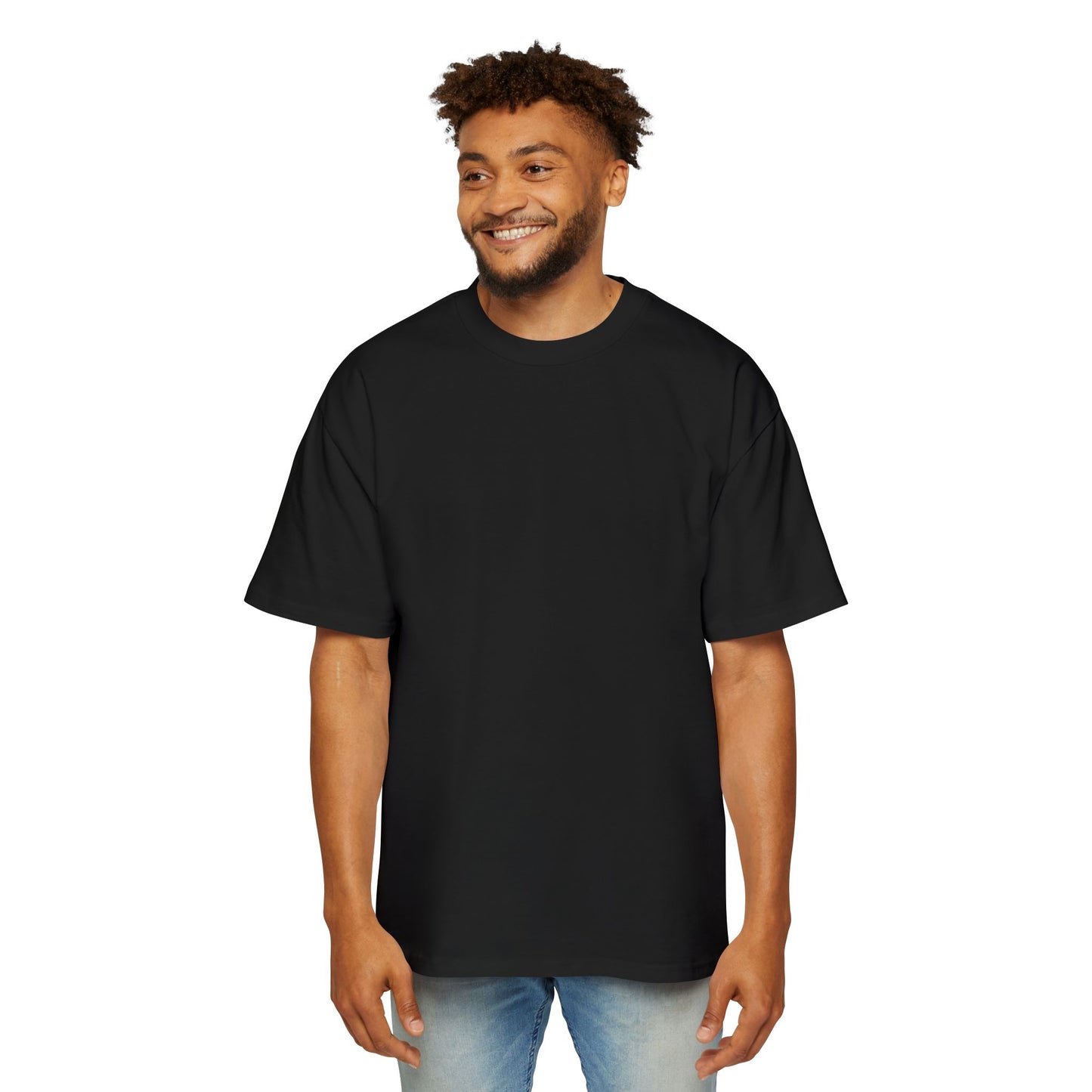 Urban Men's Heavy Oversized Tee - Premium T-Shirt from Craftklart.store - Just $33.73! Shop now at Craftklart.store
