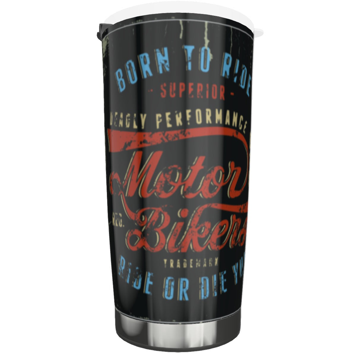 Summer Men's Born to Ride Hot/Cold Tumbler 20oz - Premium Tumbler from Yoycol - Just $23.50! Shop now at Craftklart.store