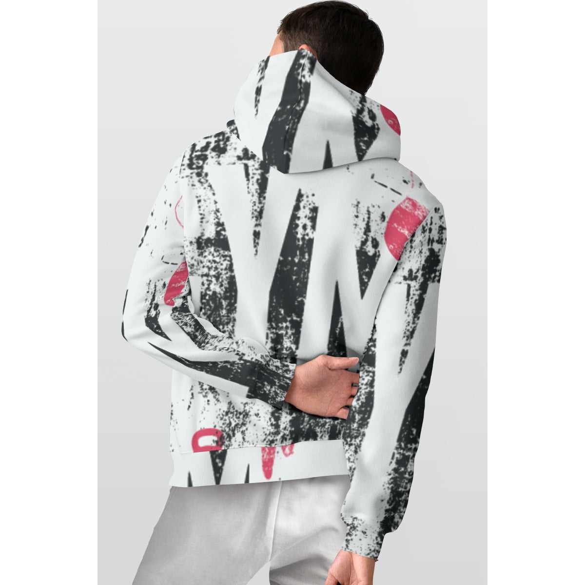 Men's Thicken Streetwear (AOP)Pullover Hoodie