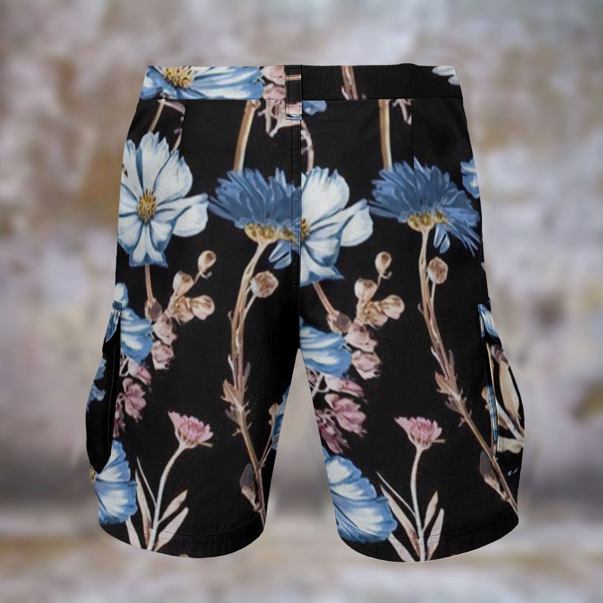 Urban Bloom Men's Cargo Shorts