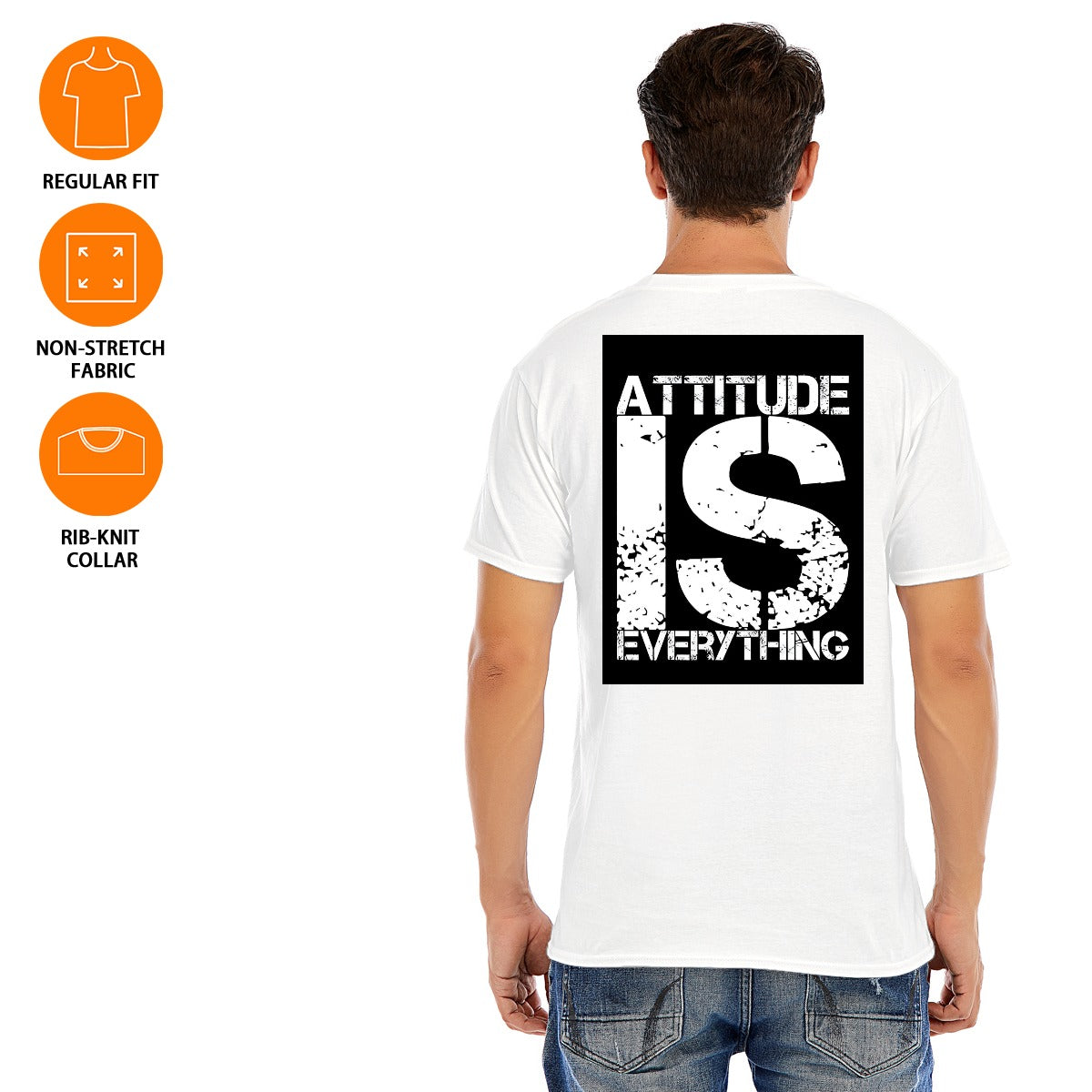 Men's Summer Cotton O-neck Short Sleeve T-shirt