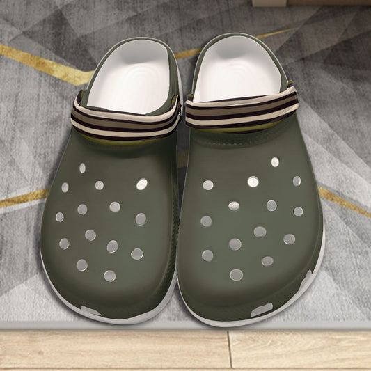 Men's AOP Urban Stripe Clogs - Premium Slippers from Yoycol - Just $28! Shop now at Craftklart.store