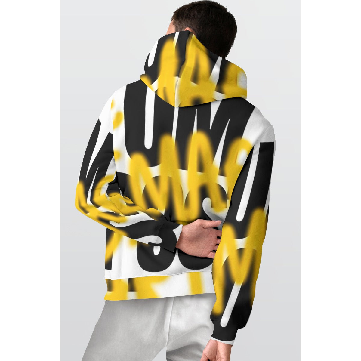 Urban Streetwear Men's Thicken Pullover Hoodie