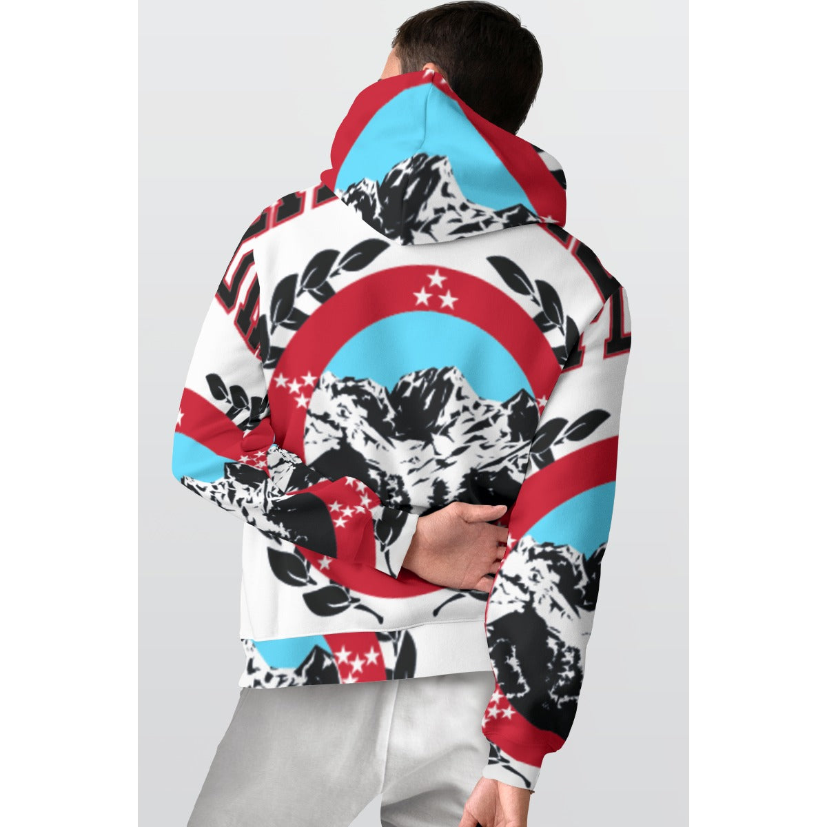 Mounting Up Men's Urban Streetwear Thickened Pullover Hoodie