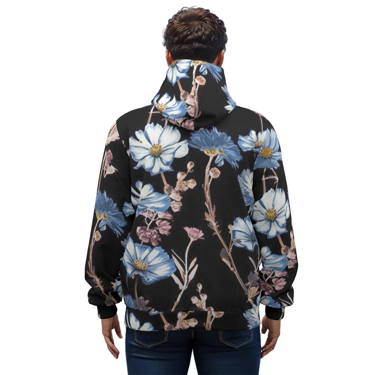 Craftklart (AOP)05 Pullover Hoodie With Zipper Closure | 310GSM Cotton - Premium Hoodies from Yoycol - Just $44! Shop now at Craftklart.store