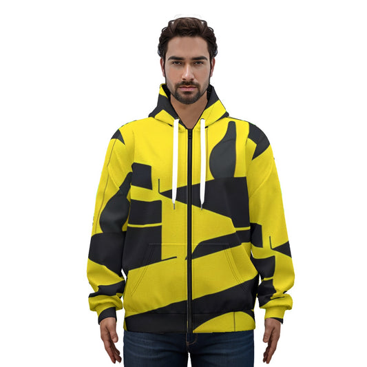 Craftklart (AOP)06 Pullover Hoodie With Zipper Closure - Premium Hoodies from Yoycol - Just $42! Shop now at Craftklart.store