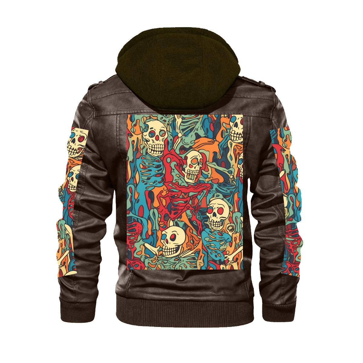 CKL Custom Men's Zip PU Leather Jacket