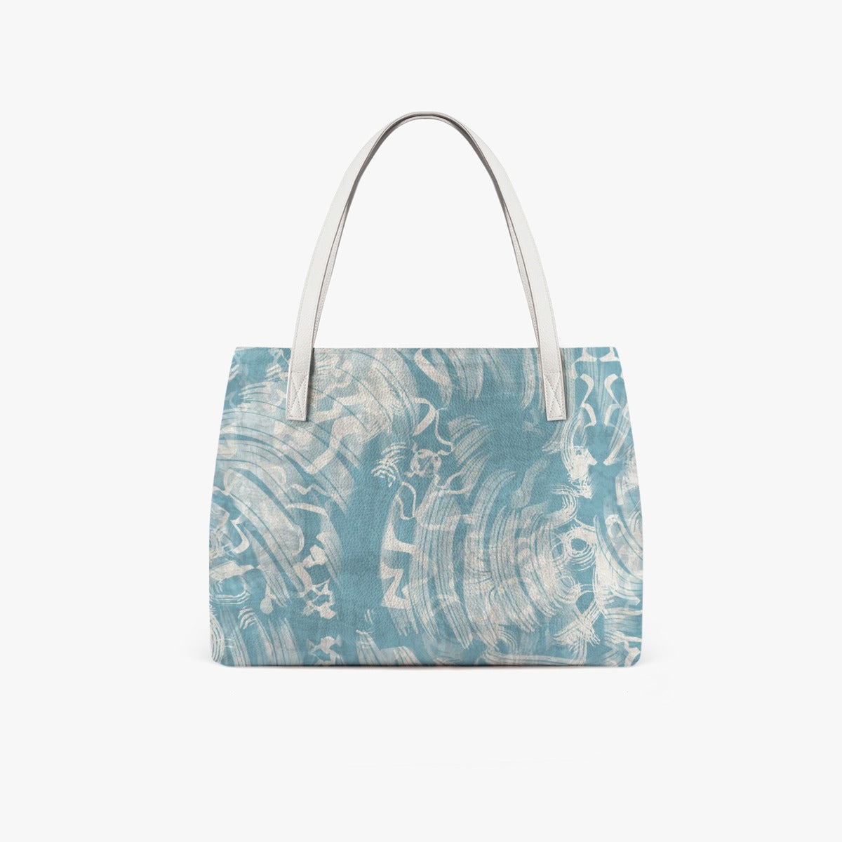 Stylish Blue PU Leather Tote Bag - Premium Handbags from Yoycol - Just $39.89! Shop now at Craftklart.store