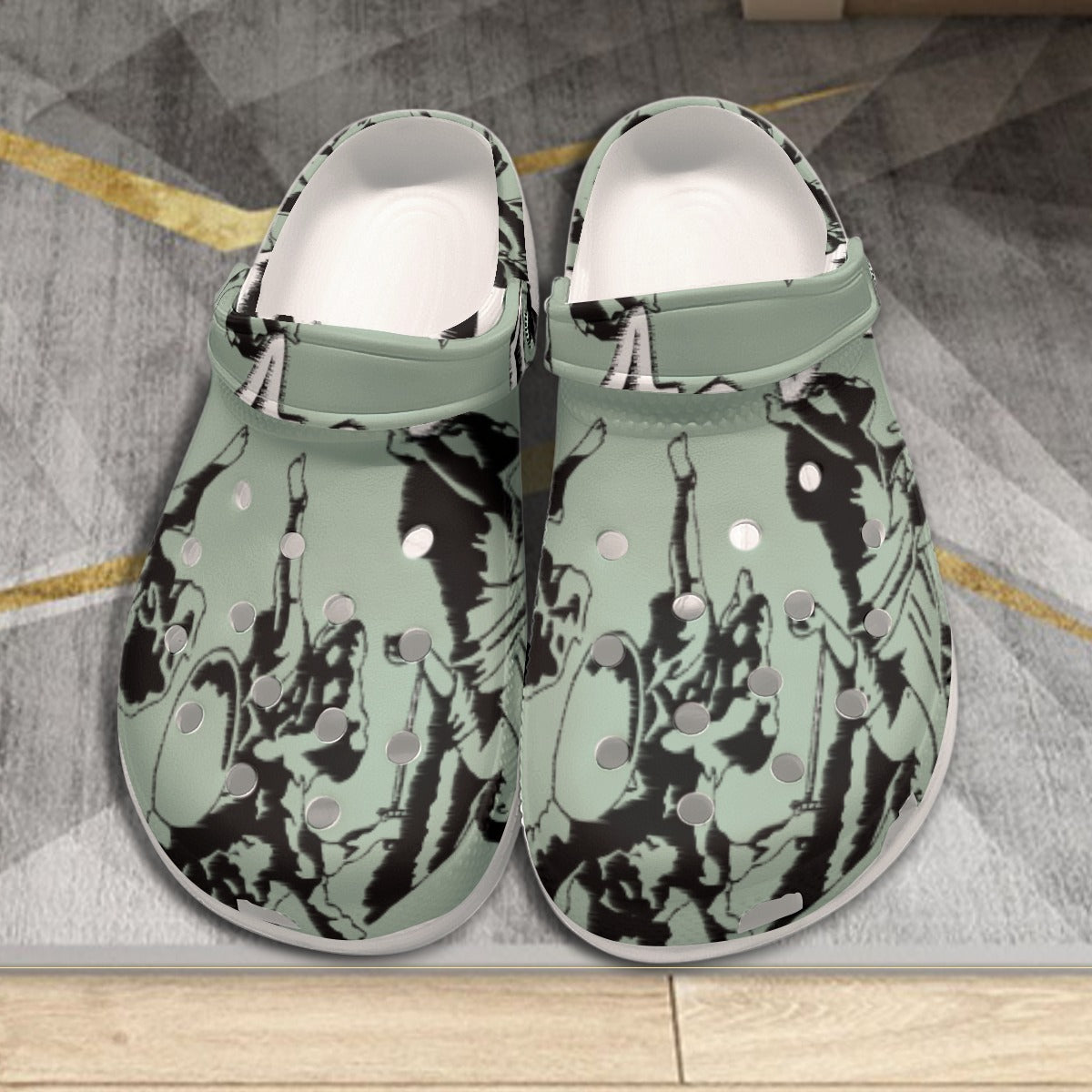 Craftklart (AOP) 01 Men's Classic Clogs - Premium Footwear from Yoycol - Just $39.98! Shop now at Craftklart.store