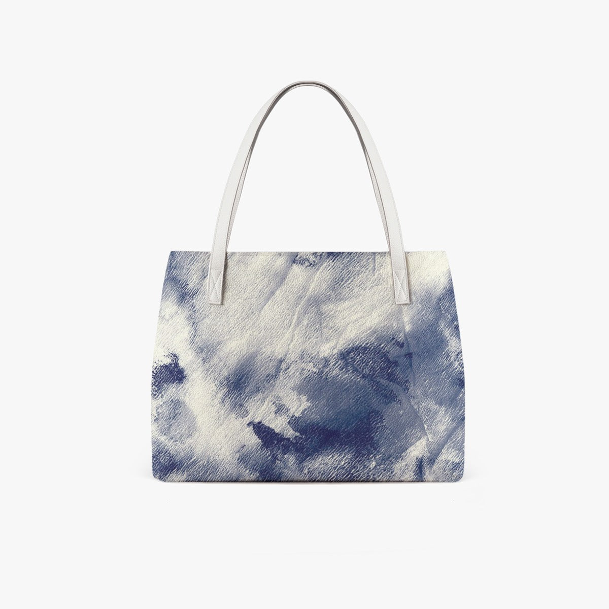 Stylish Summer Ocean Blue PU Leather Tote Bag - Premium Handbags from Yoycol - Just $29.99! Shop now at Craftklart.store