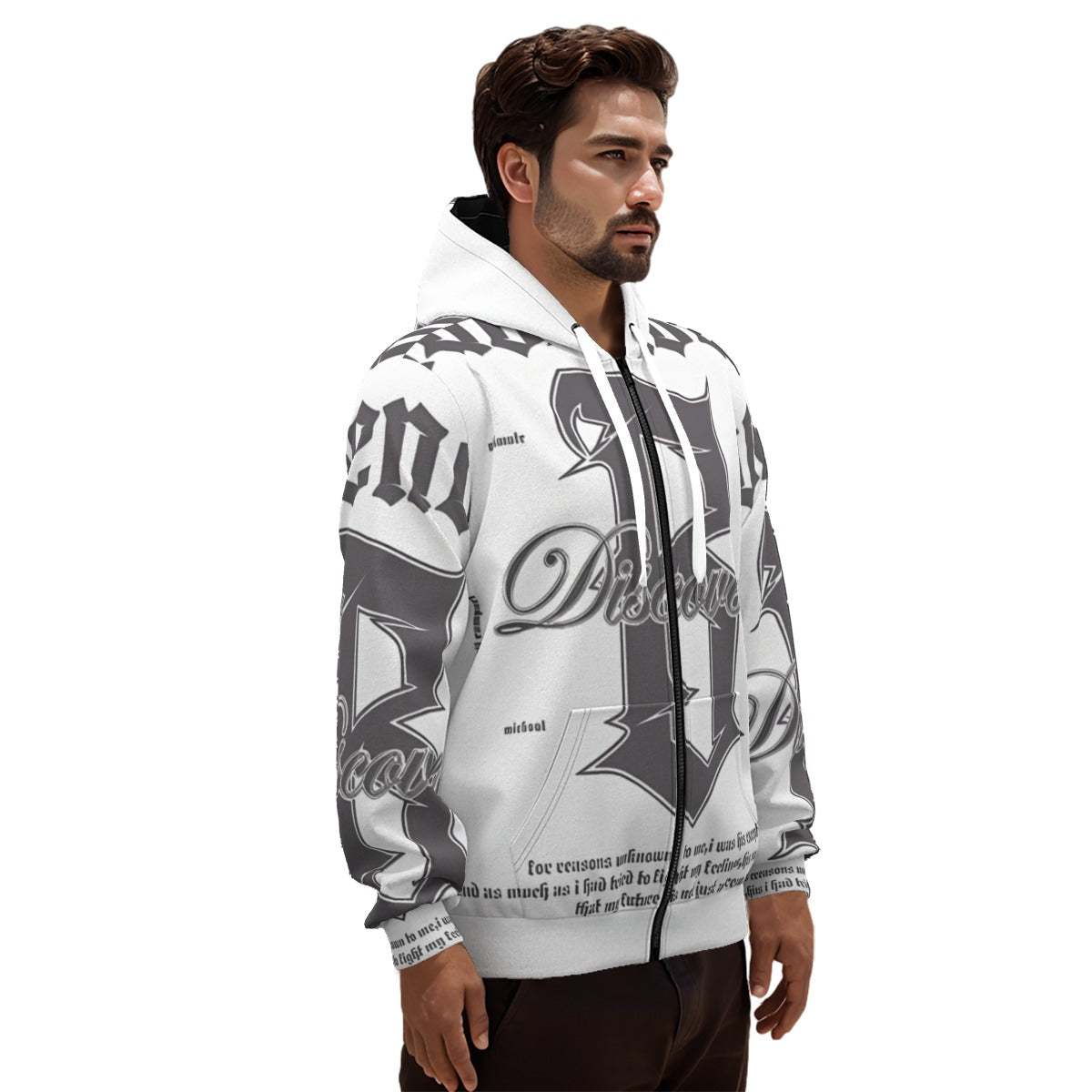 Craftklart 02 Pullover Hoodie With Zipper Closure - Premium Hoodies from Yoycol - Just $38! Shop now at Craftklart.store