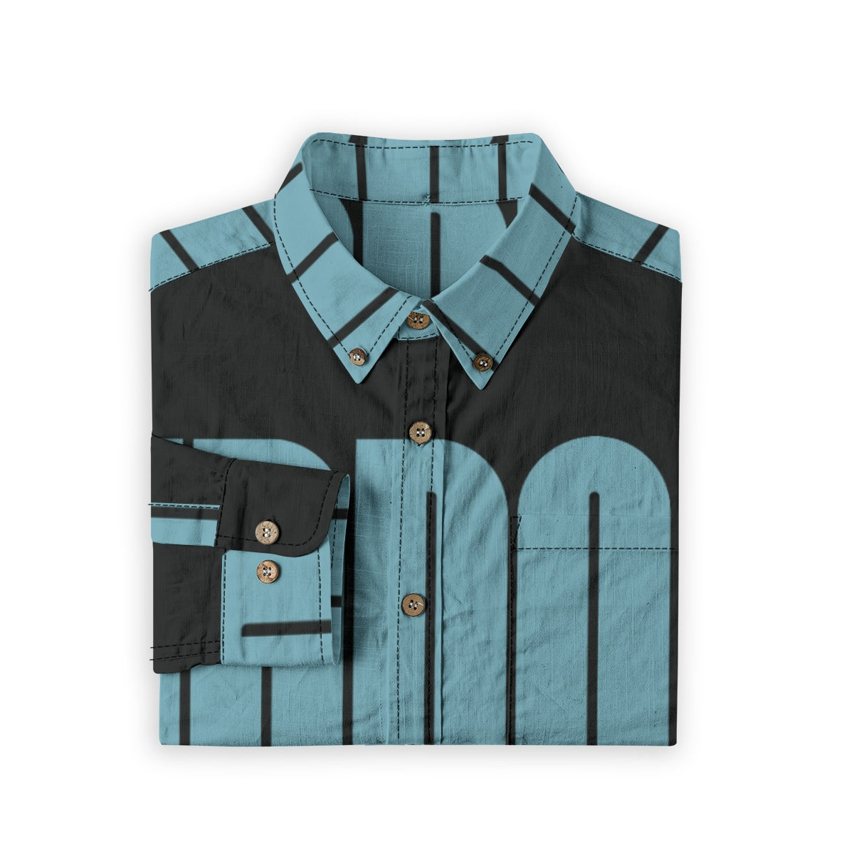Men's Casual Lapel Long Sleeve Shirt