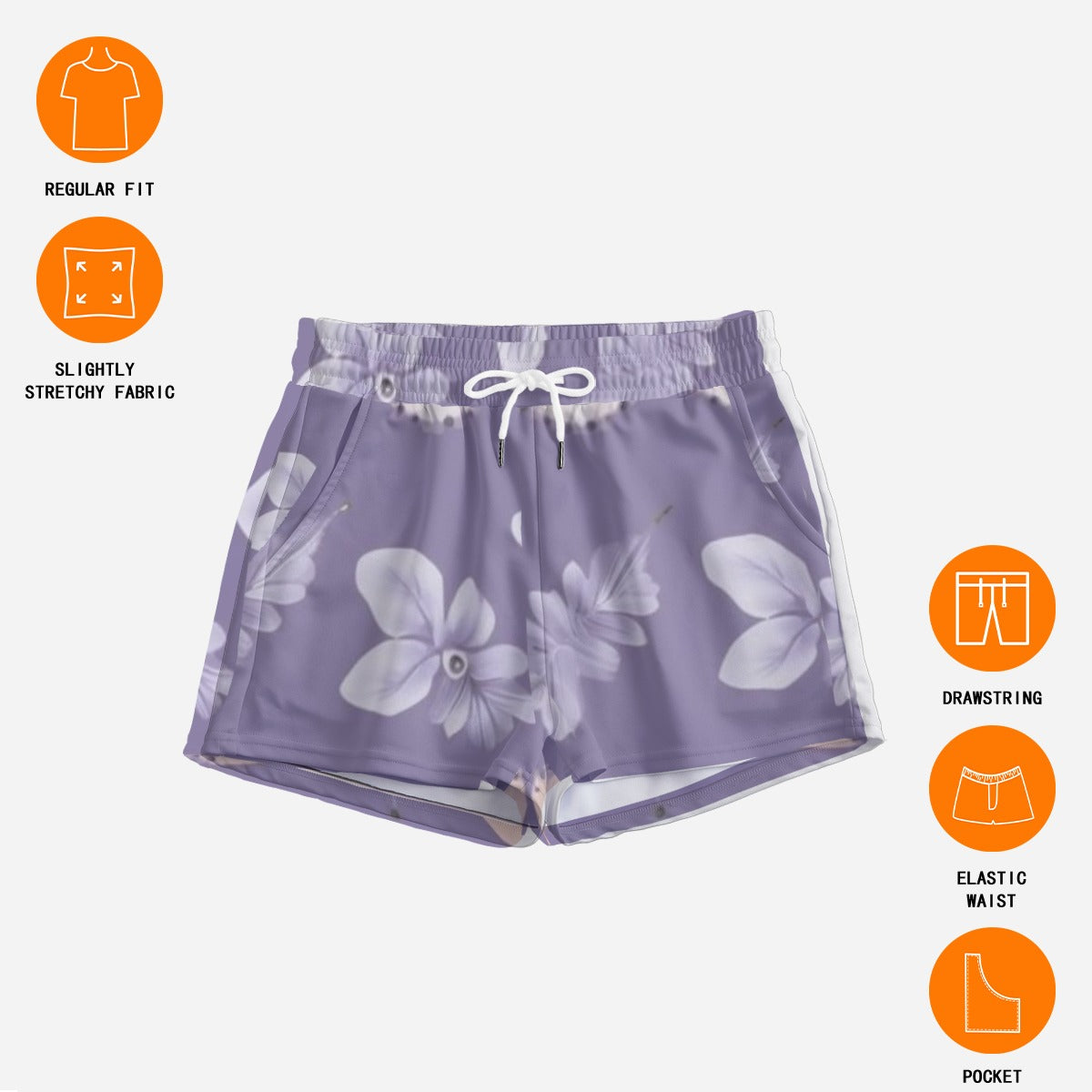 Summer Women's (AOP) Casual Shorts - Premium Shorts from Yoycol - Just $18! Shop now at Craftklart.store