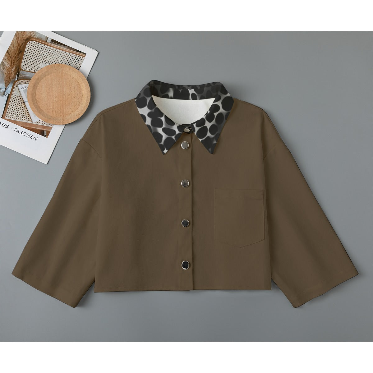 Women's Cropped Cotton Jacket