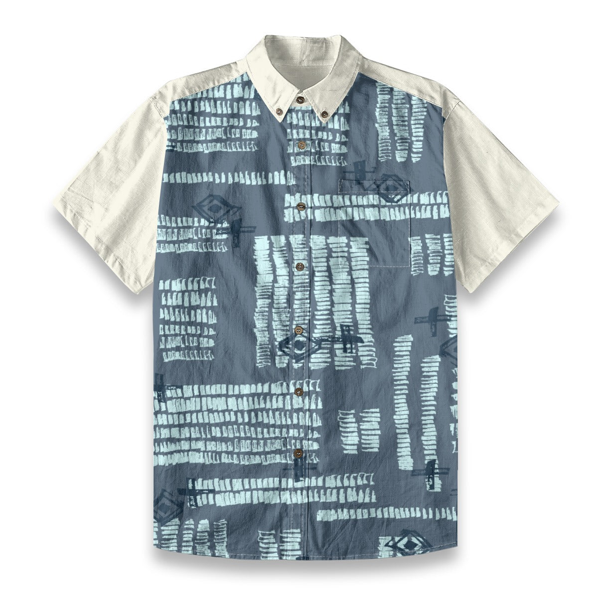 CKL Men's Breathable Cotton Short Sleeve Shirt - Premium Shirt from Yoycol - Just $45! Shop now at Craftklart.store