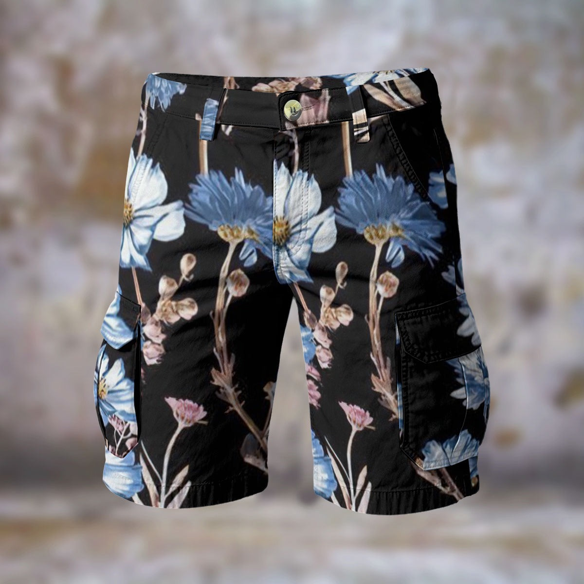 Urban Bloom Men's Cargo Shorts