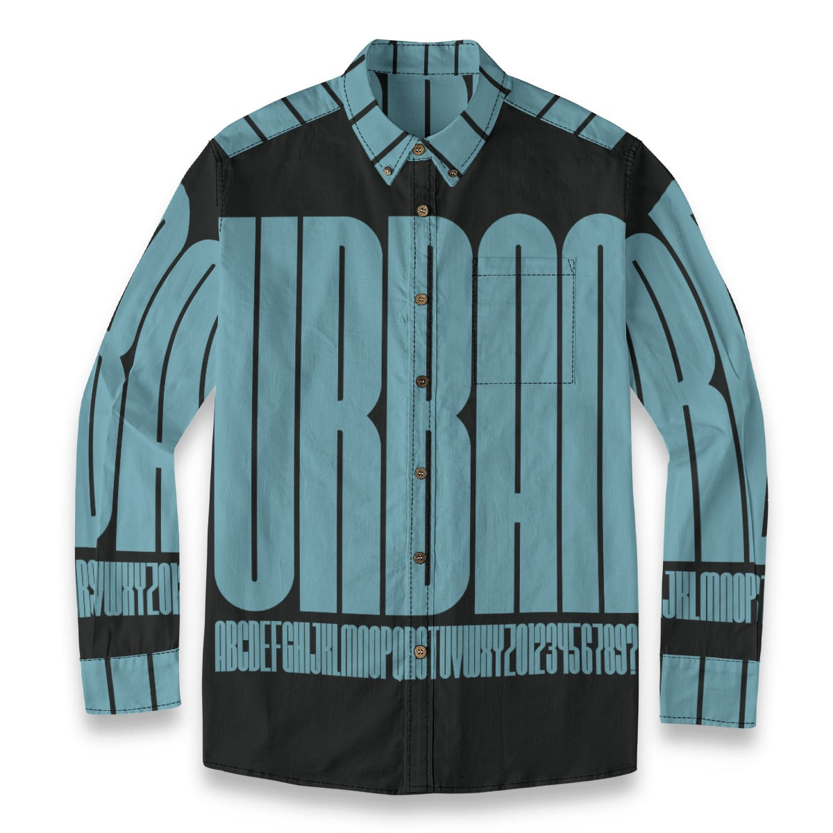 Men's Casual Lapel Long Sleeve Shirt