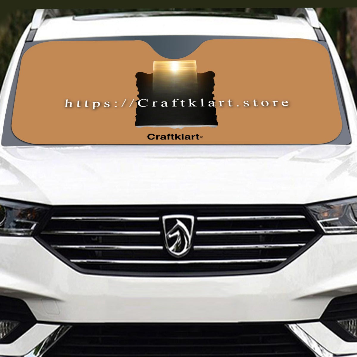 Windshield Sunshade | 137cm(53.9”) - Premium Windshield from Yoycol - Just $33.04! Shop now at Craftklart.store