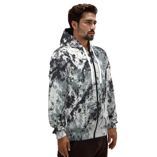 Men's Cotton Pullover Hoodie With Zipper Closure - Premium Hoodie from Yoycol - Just $39! Shop now at Craftklart.store